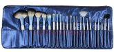 kit 22 pincéis azul