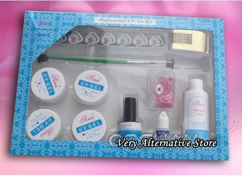 Kit completo para unhas em gel