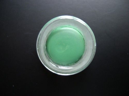 delineador em Gel verde