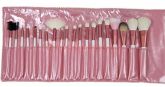 Kit 20 pincéis rosa