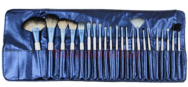 kit 22 pincéis azul
